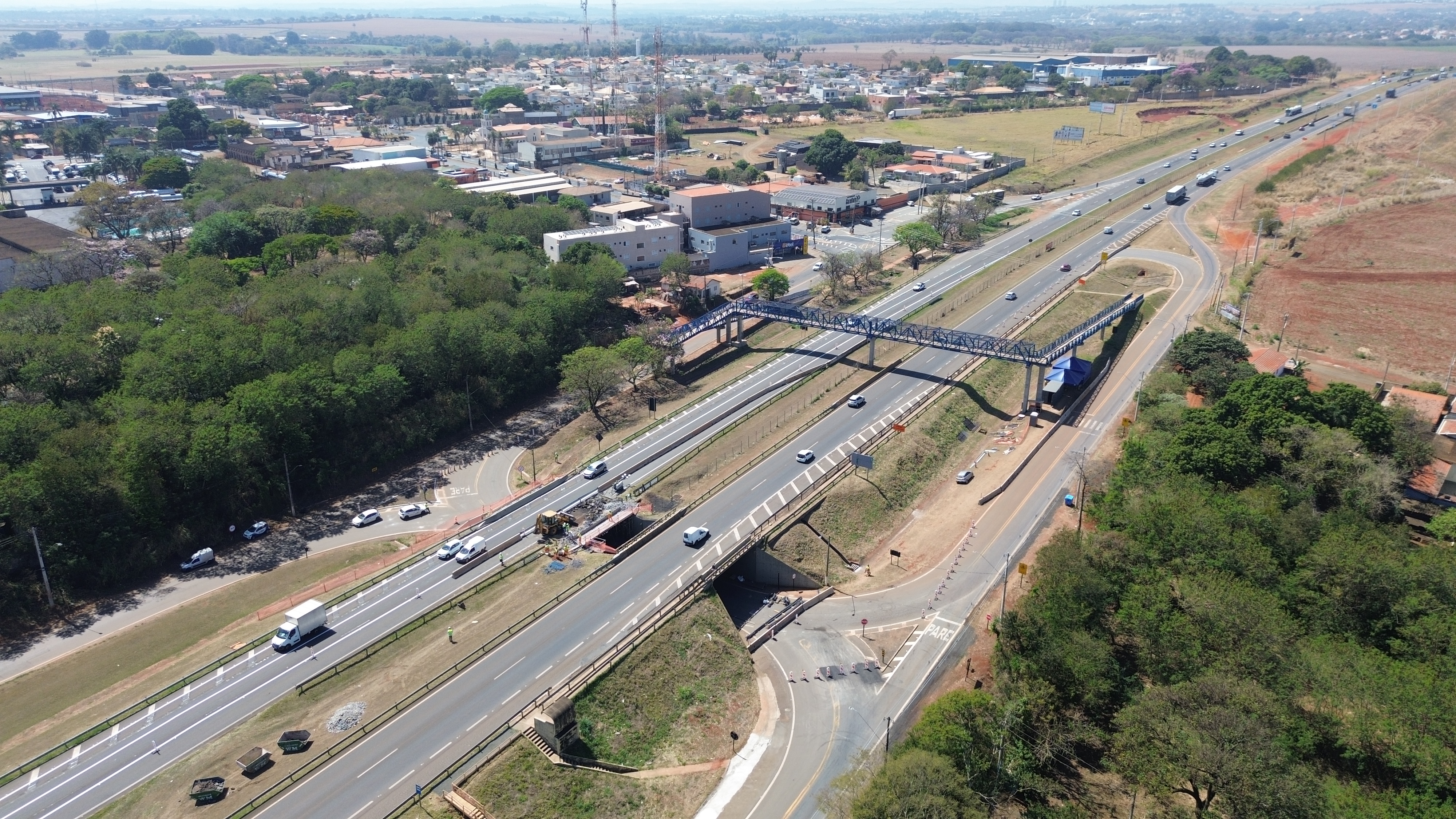 Trevo de Betel, em Paulínia, será reaberto aos motoristas nesta quinta-feira (9) à tarde