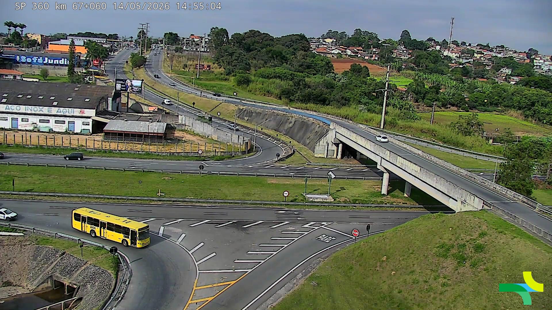 Rota das Bandeiras interdita viaduto no Trevo Caxambu, em Jundiaí, a partir da próxima segunda-feira, 18/5 